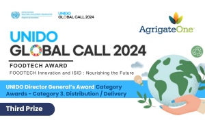 AgrigateOne Wins Third Prize at the UNIDO Global Call FoodTech Awards 2024