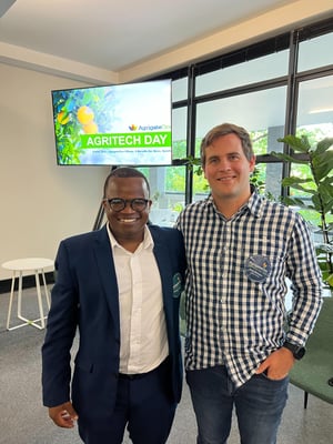 AgrigateOne | Wandile Sihlobo & Greg Whitaker at the AgrigateOne Tech day 2023